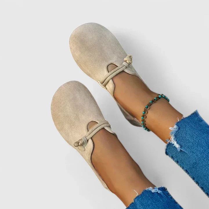 Women's Casual Flat Round Toe Loafers | Slip-On