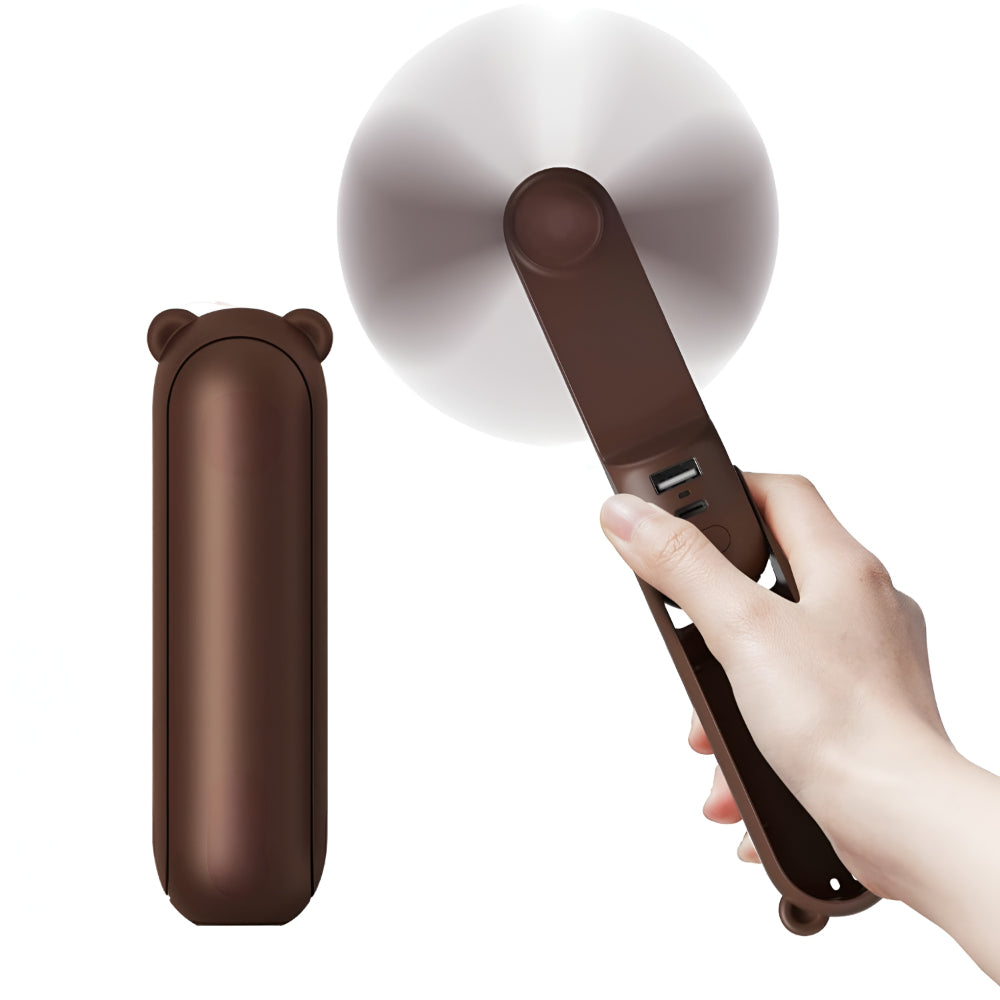 Compact Handheld USB Rechargeable Pocket Cooling Fan