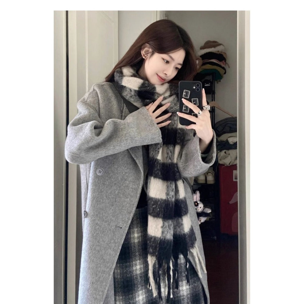 Manteau long croisé pour femme - Camilla