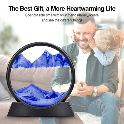 Perfect Gift - 3D Sand Timer with Deep Sea Sand Scene