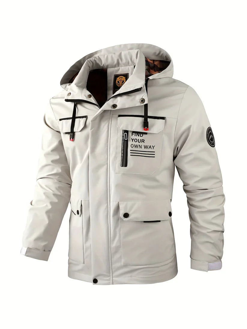 Men's Waterproof Hood Jacket | Winter