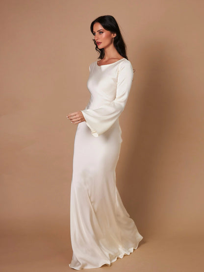 Women’s Mermaid Style Wedding Guest Dress | Maxi