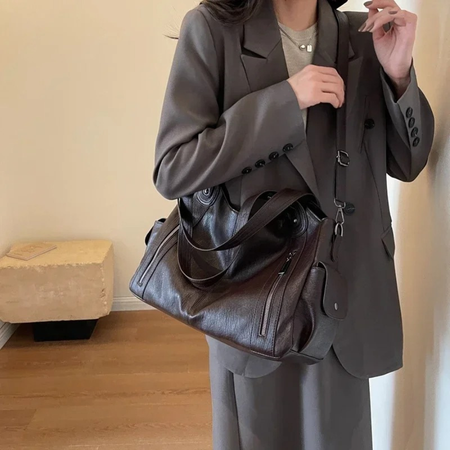 Women's Large Carry Handbag | with Optional Shoulder Strap