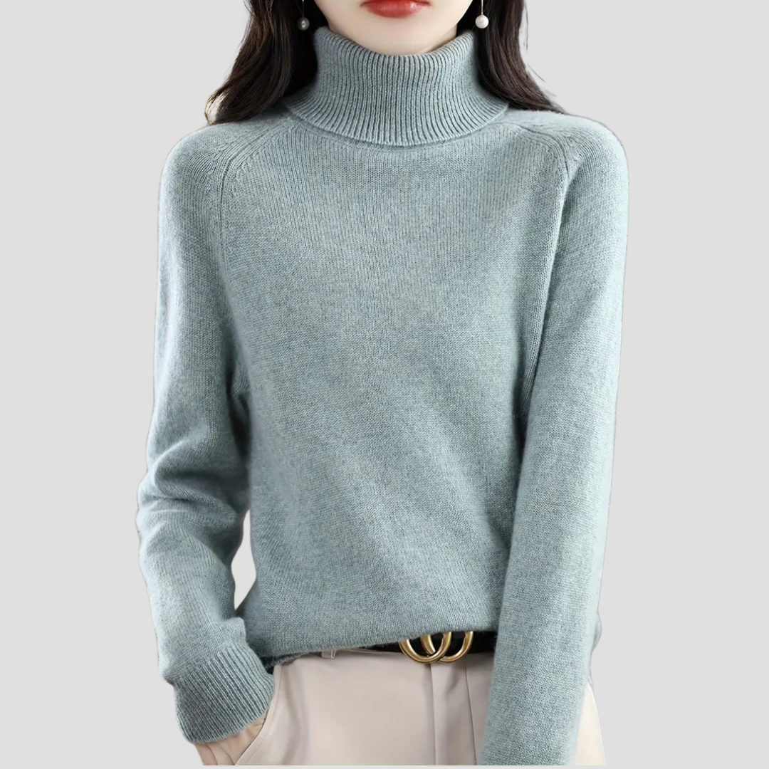 Women's Turtleneck Sweater | Slimming