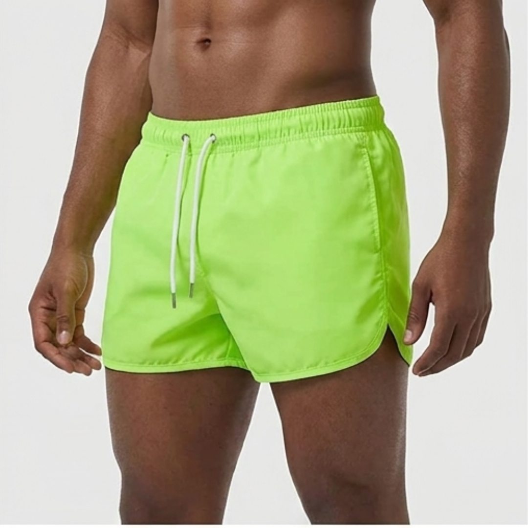 Men's Quick-Dry Swim Trunks | with Drawstring and Pockets