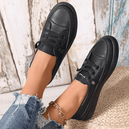 Women's Slip-On Casual Sneakers | Low-Top Flat Shoes
