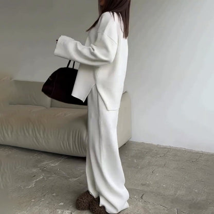 Knit Sweater and Pants Set for Women - Luce