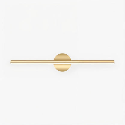 Chic LED Wall Lamp in Black/Gold