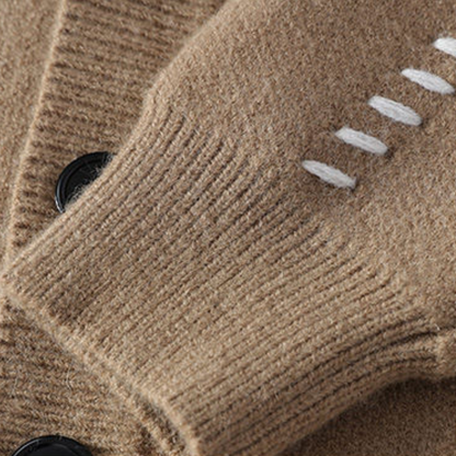 Men's Knitted Cardigan | Button