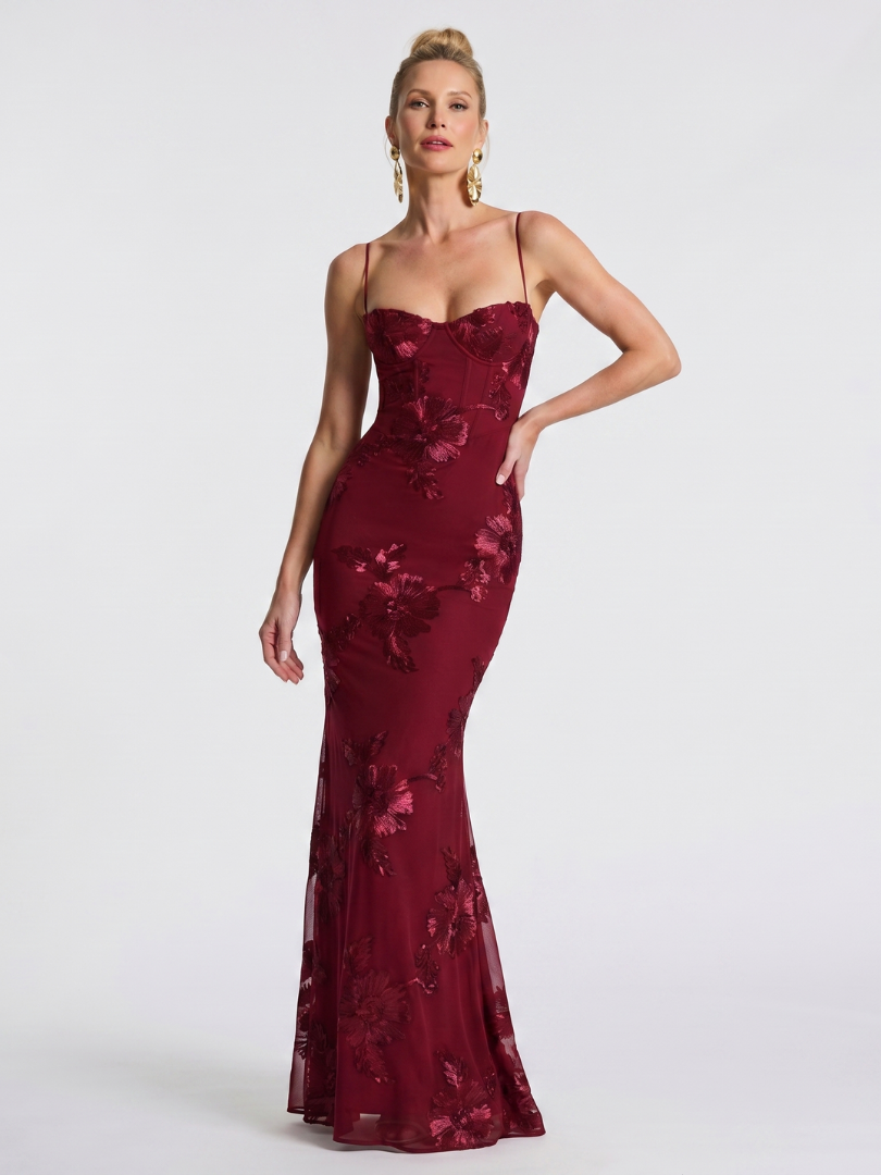 Women's Corset Mermaid Style Dress | Maxi