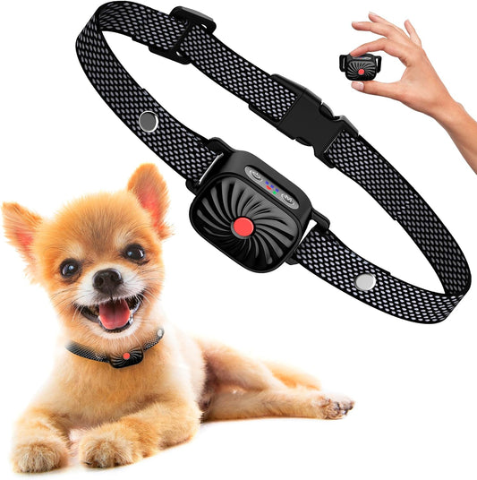 Anti-Bark Collar for Small Dogs | Sound & Vibration Features | IP67 Waterproof | Adjustable & Gentle Training