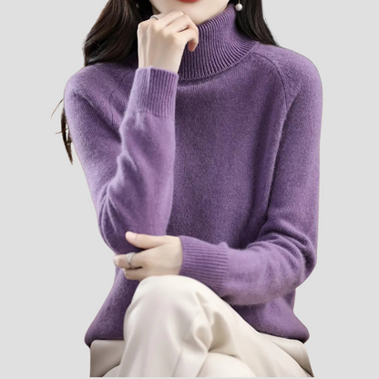 Women's Turtleneck Sweater | Slimming