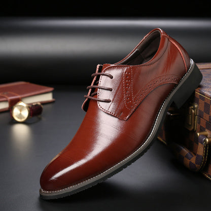 Men’s Formal Business Derby Shoes | Lace-Up
