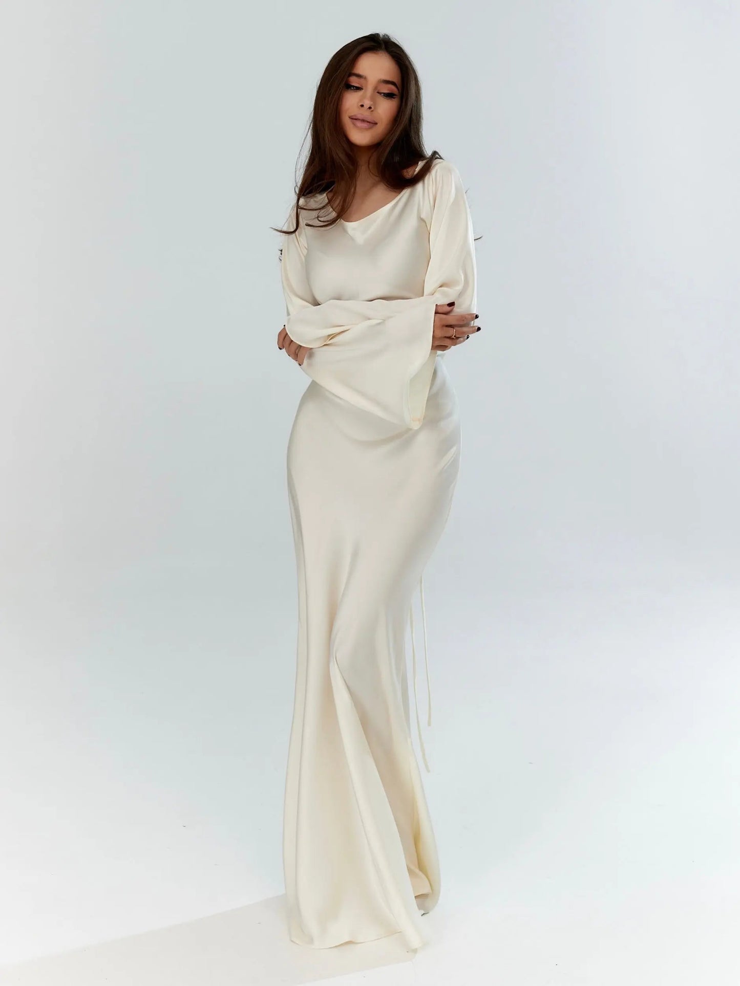 Women’s Mermaid Style Wedding Guest Dress | Maxi