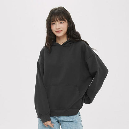 Sweat-shirt à capuche oversize avec poche pour femme - Giacinta