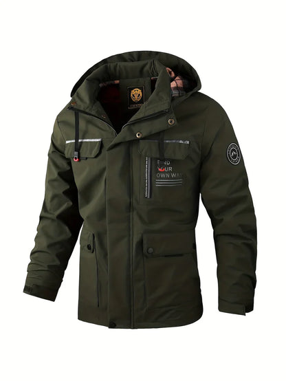 Men's Waterproof Hood Jacket | Winter