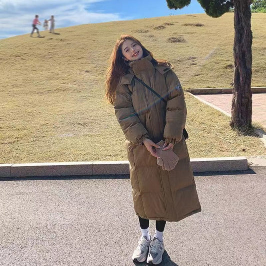 Doudoune longue à col montant pour femme - Alida