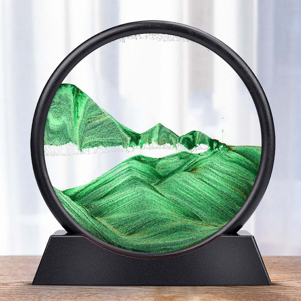 Perfect Gift - 3D Sand Timer with Deep Sea Sand Scene