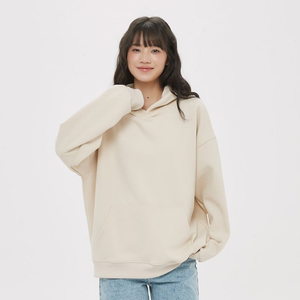 Sweat-shirt à capuche oversize avec poche pour femme - Giacinta