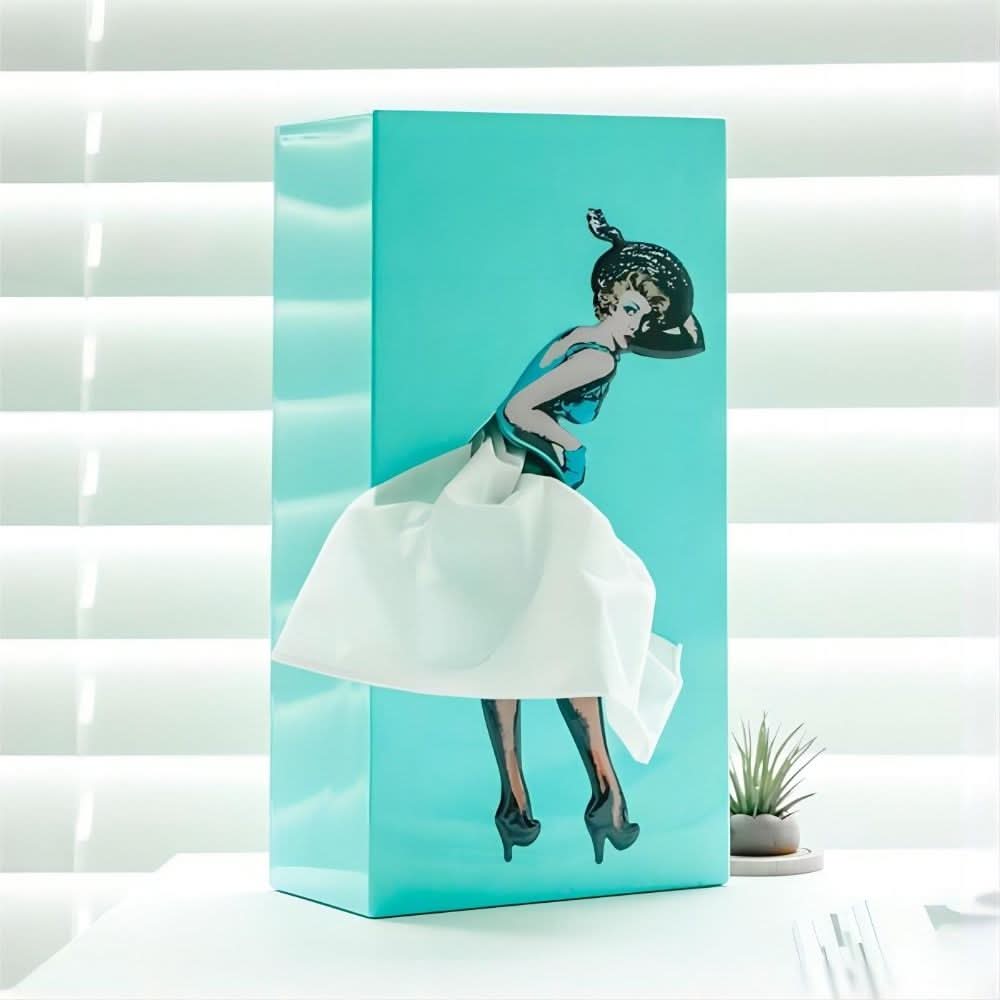 Playful Rock Tissue Box for Creative Home Decoration