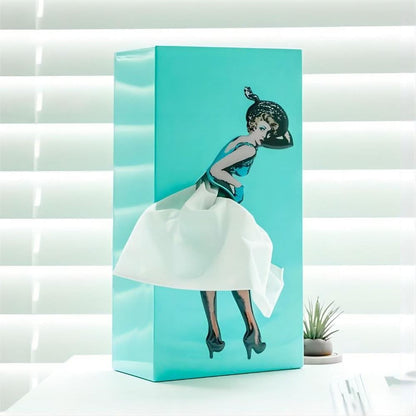 Playful Rock Tissue Box for Creative Home Decoration