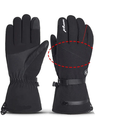 Rechargeable Heated Winter Gloves for Outdoor Activities