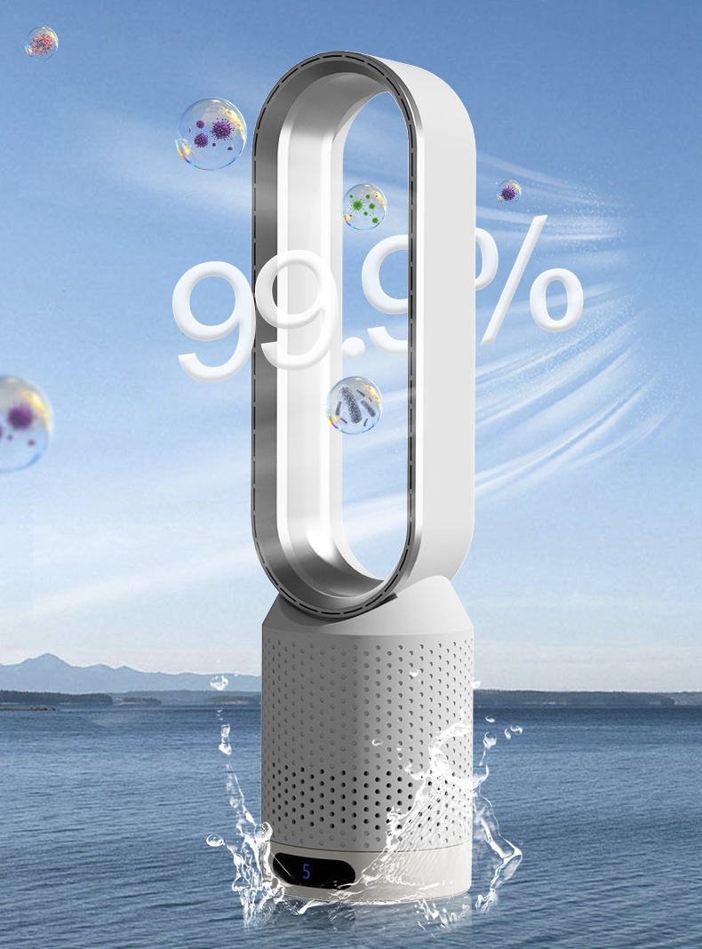 3-in-1 Air Cooler with Air Purifier and Oscillation Feature