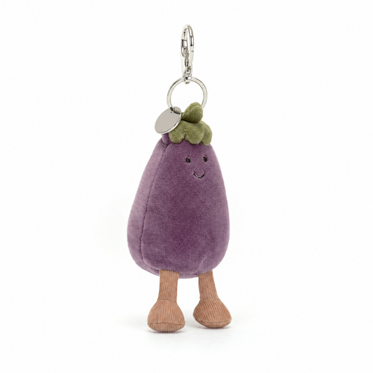 Amuseables Aubergine Bag Charm