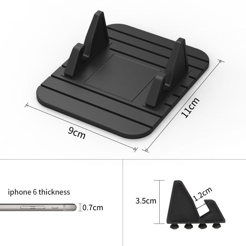 Non-slip Smartphone Holder for the Car with Secure Grip