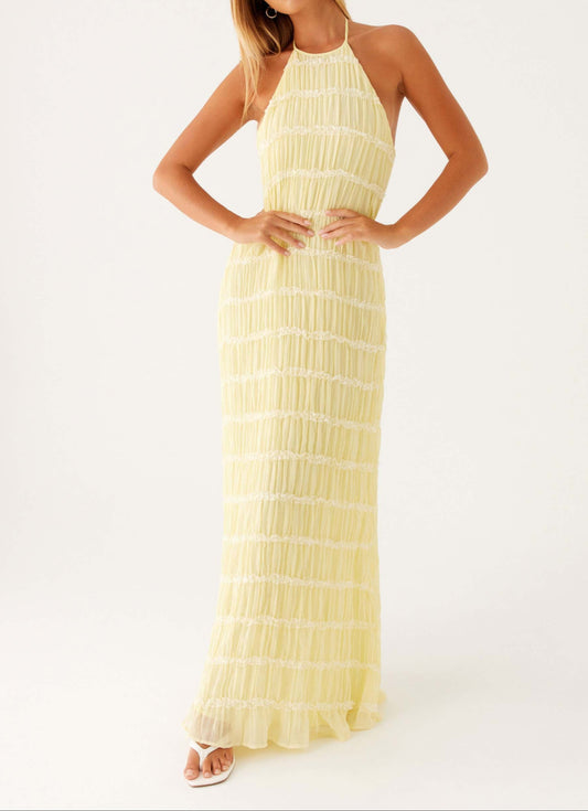 Fabrizia Maxi Dress - Yellow