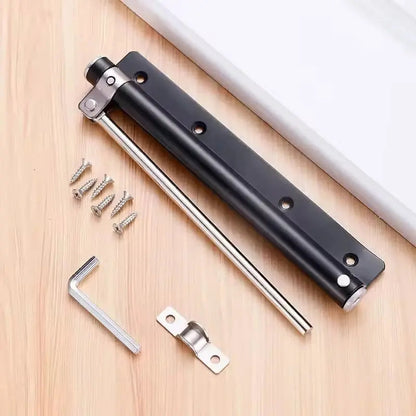 Quiet and Even Automatic Door Closer for Safe Door Closure