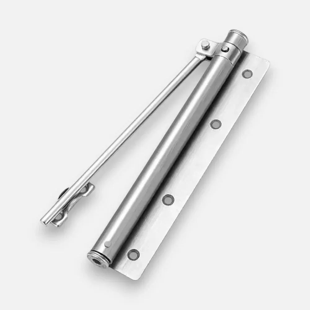 Quiet and Even Automatic Door Closer for Safe Door Closure