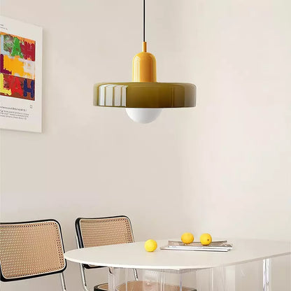Adjustable Glass Pendant Light – Perfect for Dining and Living Room Illumination