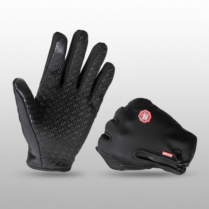 Winter Waterproof Heated Gloves with Touchscreen Capability and Warm Grip