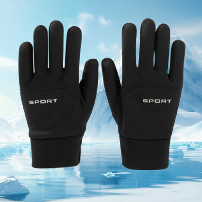 Winter Waterproof Heated Gloves with Touchscreen Capability and Warm Grip