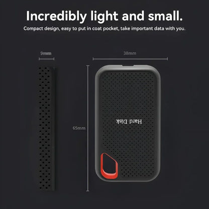 Portable Solid State External Hard Drive