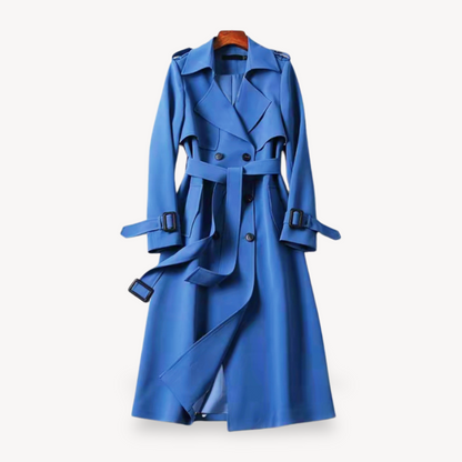 Women's Belt Trench Coat | Long