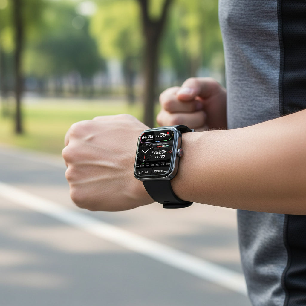 Pain-Free Blood Sugar Monitoring Watch for Health Tracking