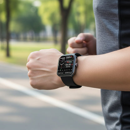 Pain-Free Blood Sugar Monitoring Watch for Health Tracking
