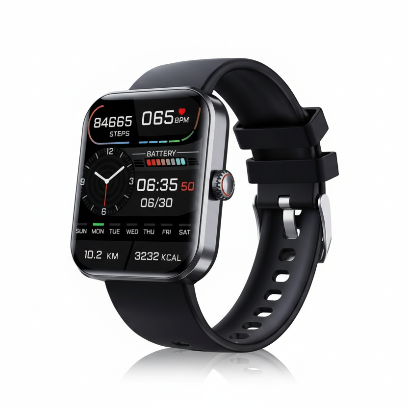Pain-Free Blood Sugar Monitoring Watch for Health Tracking