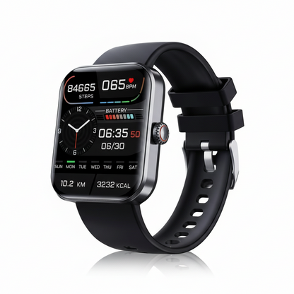 Pain-Free Blood Sugar Monitoring Watch for Health Tracking