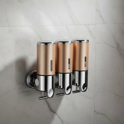 Premium Wall-Mounted Soap Dispenser with Elegant Stainless Steel Design