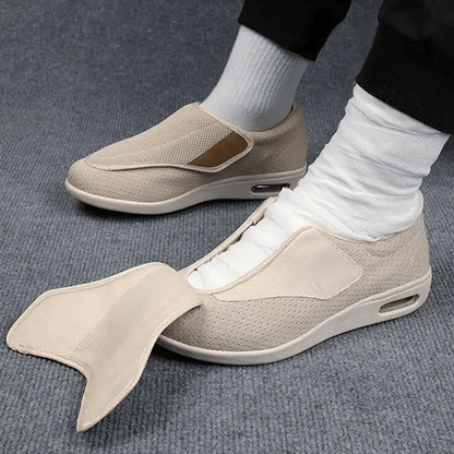 Diabetic Shoes with Memory Foam and Zero-Drop Design