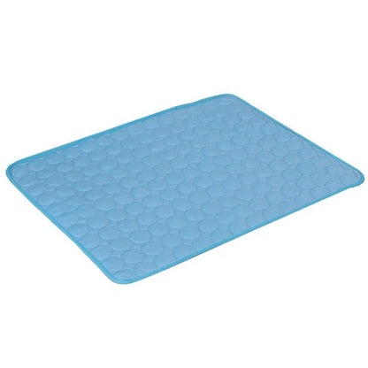 Cooling Mat for Dogs and Cats Made from Breathable Ice Silk