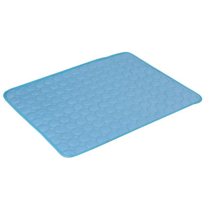 Cooling Mat for Dogs and Cats Made from Breathable Ice Silk