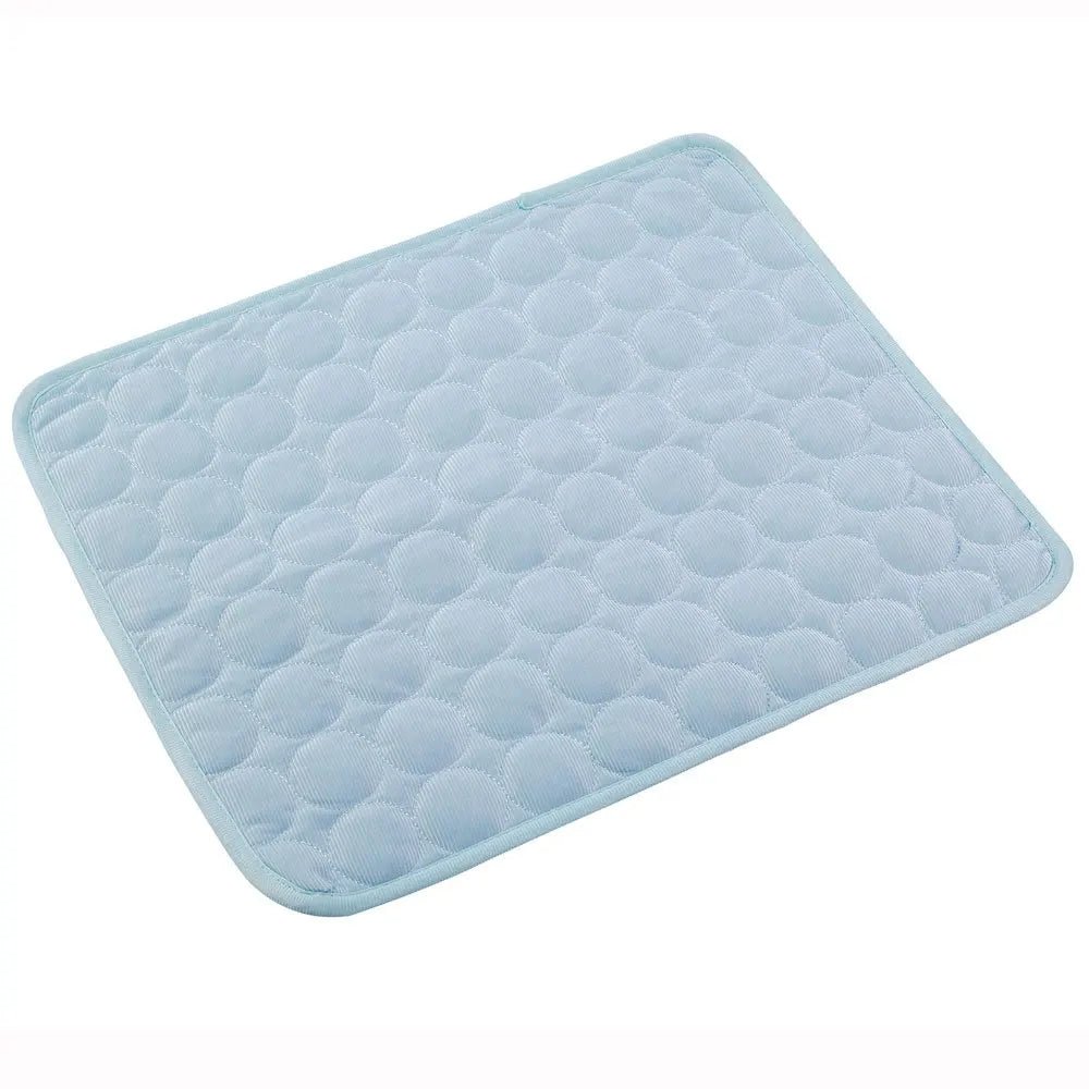 Cooling Mat for Dogs and Cats Made from Breathable Ice Silk