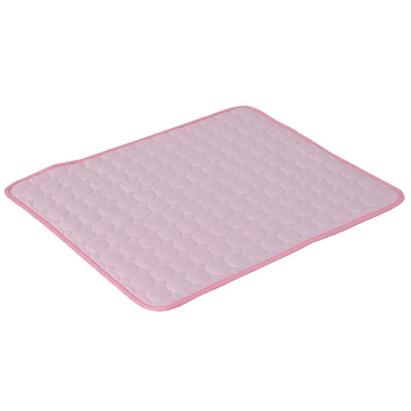 Cooling Mat for Dogs and Cats Made from Breathable Ice Silk