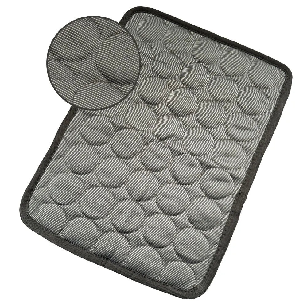 Cooling Mat for Dogs and Cats Made from Breathable Ice Silk