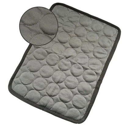 Cooling Mat for Dogs and Cats Made from Breathable Ice Silk