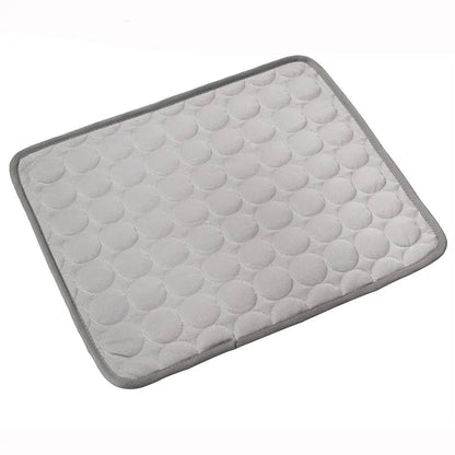 Cooling Mat for Dogs and Cats Made from Breathable Ice Silk